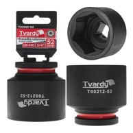 TVARDY Udarni nasadni ključ 3/4" 6-kraki 52 mm CR-MO
